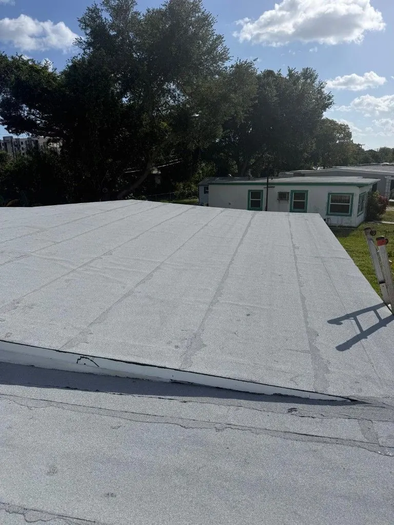 Dr. Roofing FL real job site — South Florida roof work photo 2 (architectural shingle, metal, or flat roof — Miami-Dade)